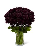 Букет из 17 черных роз Маяк Грозный