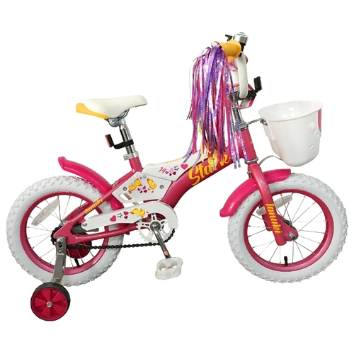 Детский велосипед STARK Tanuki 14 Акула Красный пахарь