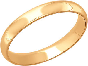 Золотое обручальное парное кольцо SOKOLOV Пандора Томск