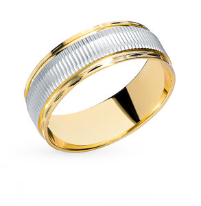 Золотое обручальное кольцо SUNLIGHT «Обручальные 585 золотой Тула