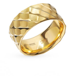 Золотое обручальное кольцо SUNLIGHT «Обручальные Адамас Чехов