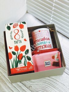 Подарочный бокс 8 марта: чай, Галамарт Первоуральск