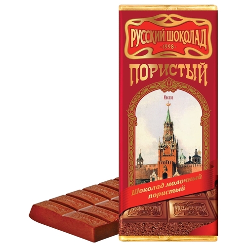Шоколад Русский шоколад молочный пористый Дикси Печора
