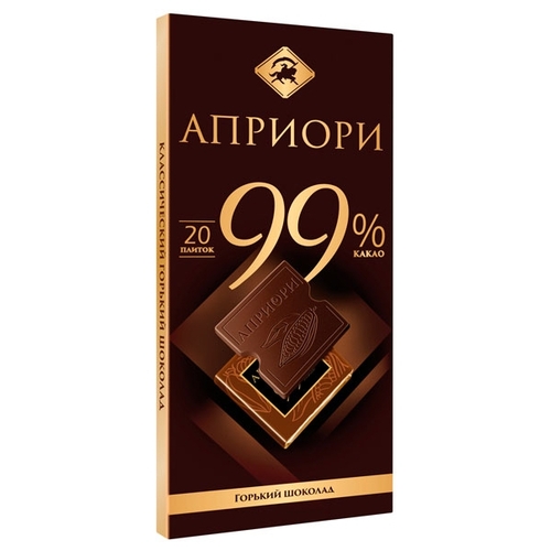 Шоколад Априори горький 99% какао Атак Электросталь