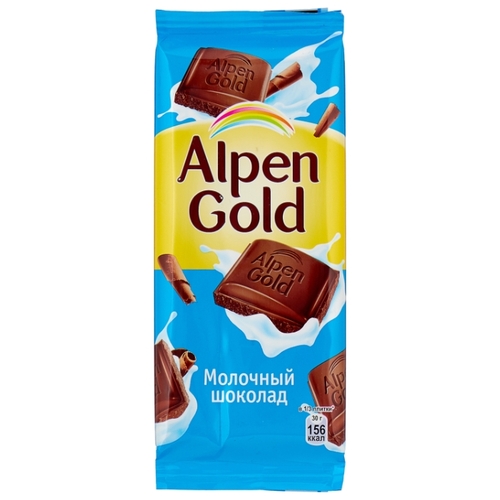 Шоколад Alpen Gold молочный 971501 Пятерочка Кабаново