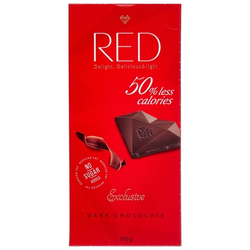 Шоколад Red Delight темный классический Виктория Волочаевское