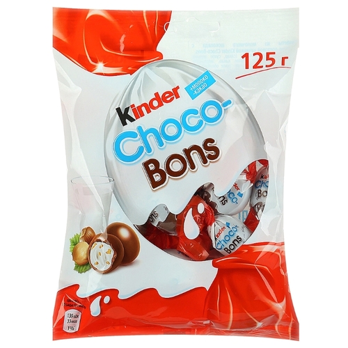 Конфеты Kinder Choco-Bons кремовая начинка, Спар Плавск