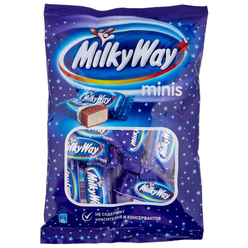 Конфеты Milky Way minis 971882 Пятерочка с. Хлевное