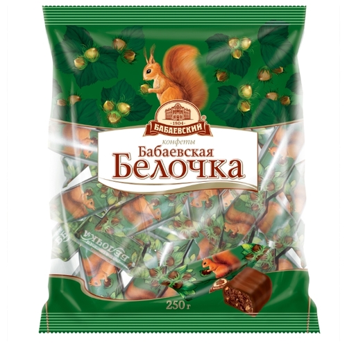 Конфеты Бабаевский Бабаевская Белочка, пакет Верный Зеленоград