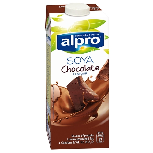 Соевый напиток alpro Шоколадный 1.8%, Вкусвилл Заречье