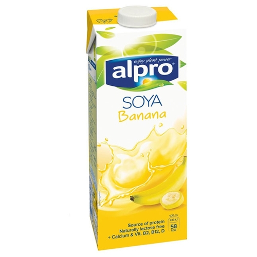 Соевый напиток alpro Банановый 1.8%, Верный Солнечногорск