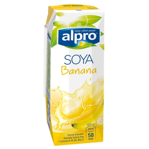 Соевый напиток alpro Банановый 1.8%, Глобус Тула