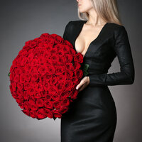 101 красная роза (S4030) 968047 Галамарт Энгельс
