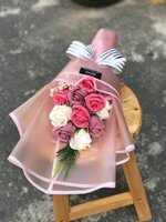 Бест-серия из 11 нежных роз ОКЕЙ Лобня