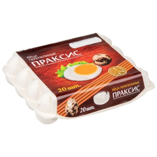 Яйцо перепелиное Праксис пищевое 20 Виктория Балтийск