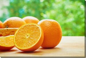Картина на холсте Апельсины, 30x20, Виктория 