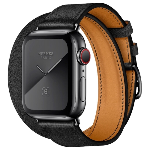 Часы Apple Watch Hermes Series 5 GPS + Cellular 40mm Stainless Steel Case with Double Tour