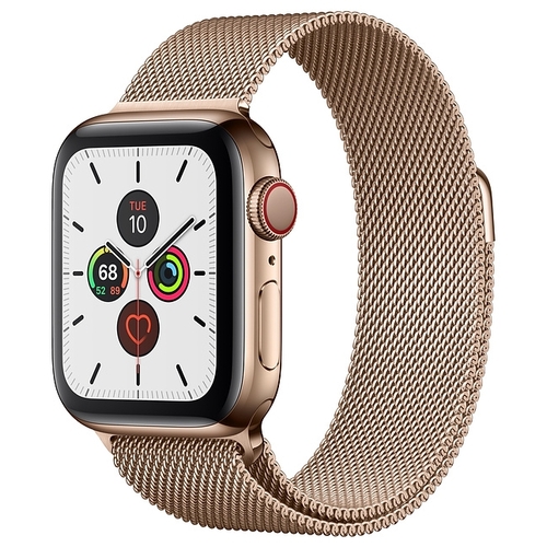 Часы Apple Watch Series 5 GPS + Cellular 40mm Stainless Steel Case with Milanese Loop