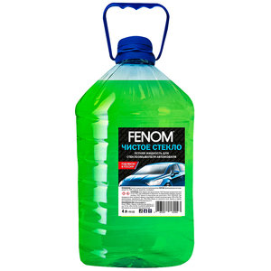 Летняя жидкость для стеклоомывателя автомобиля Fenom «Чистое стекло» 4л. FN122