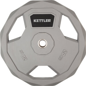 Блин стальной обрезиненный Kettler 20 кг 906287