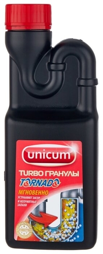 Unicum гранулы для засоров Торнадо Атак 