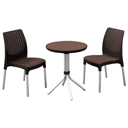 Комплект мебели KETER Chelsea (стол, 2 стула) 911599