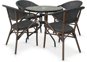 Комплекты мебели для летнего кафе TLH-087-D80 D2003S 4Pcs 911565