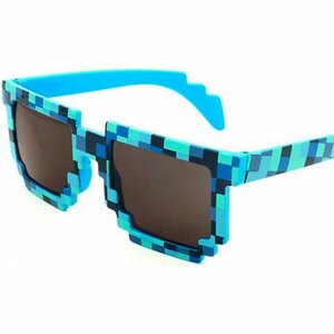 Синие очки из Майнкрафт для детей 912247
