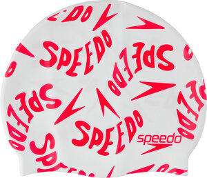 Шапочка для плавания детская Speedo Slogan