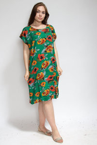 Хлопковое платье туника 967001