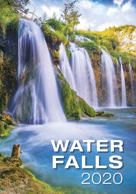 Календарь Контэнт Waterfalls Водопады, на 2020 год, 8595230658555