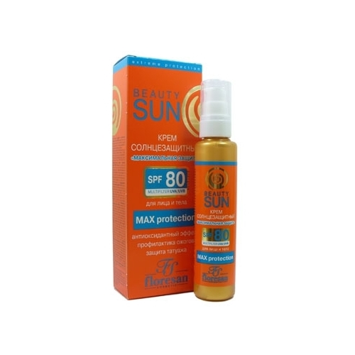 Floresan Beauty Sun солнцезащитный крем Максимальная защита SPF 80 925613
