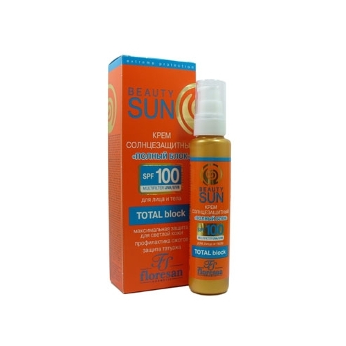 Floresan Beauty Sun солнцезащитный крем Полный блок SPF 100 925871
