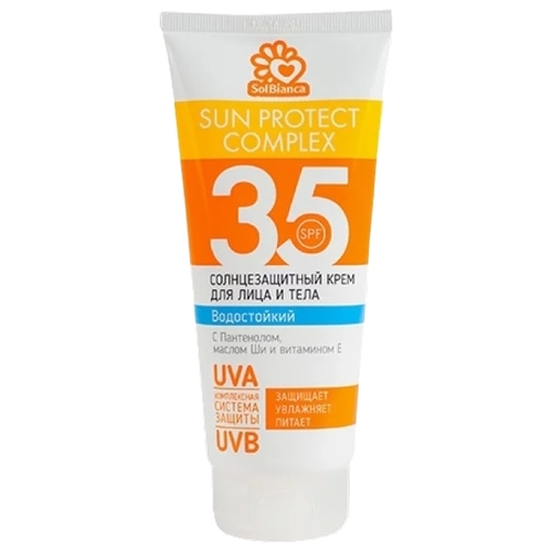 SolBianca Sun Protect Complex солнцезащитный крем для лица и тела SPF 35 925879