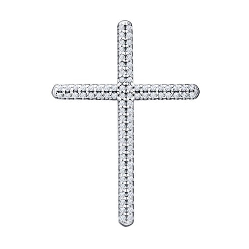 SOKOLOV Крест из серебра с фианитами 94031253 926351