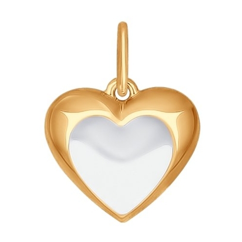 SOKOLOV Подвеска в форме сердца из золота 035034 927217