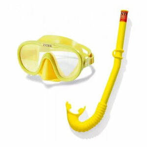 Набор для плавания маска и трубка Adventure Swim Intex 55642