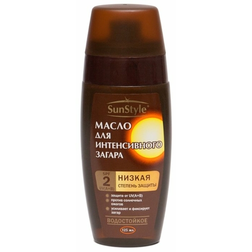 Organic Shock Масло для загара Suntun, 95% oils SPF 25