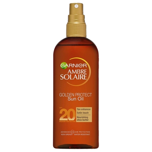 GARNIER Ambre Solaire масло-спрей для загара с маслом Карите SPF 20