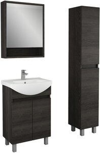 Мебель для ванной Alvaro Banos Toledo 55 дуб кантенбери (тумба с раковиной + зеркало)