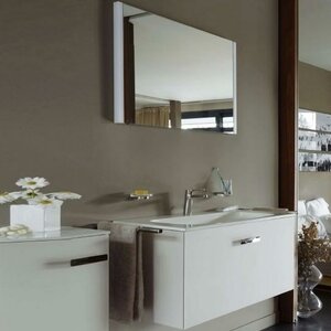 комплект (гарнитур) Мебель для ванной Keuco Royal Universe белая матовая 80 см