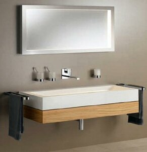 комплект (гарнитур) Мебель для ванной Keuco Edition 300 олива 125 см 931977