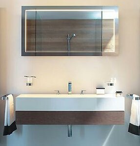 комплект (гарнитур) Мебель для ванной Keuco Edition 300 дуб 125 см