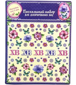 Пасхальный набор наклеек для декорирования Фикс Прайс Домодедово