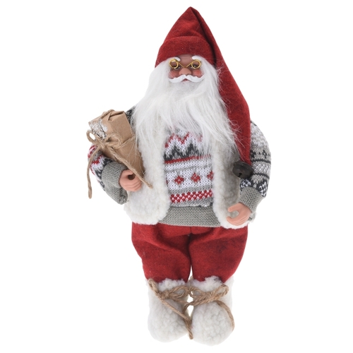 Фигурка Koopman International Дед мороз с подарком 37 см 939001