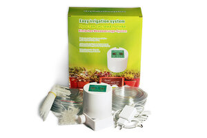 Автоматическая система полива домашних растений (расширенная версия с блоком питания)