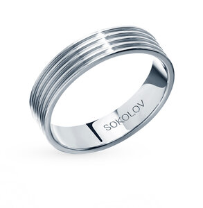 Золотое обручальное кольцо SOKOLOV «Обручальные кольца» (модель 112004-01*)