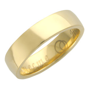 Золотое обручальное парное кольцо Эстет Московский ювелирный завод Брянск
