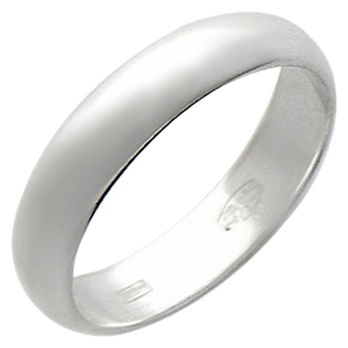 Эстет Обручальное кольцо из серебра 01О050012