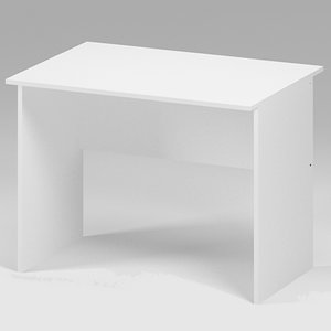 Офисный стол белого цвета СТ-7
